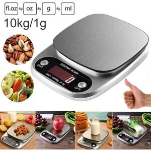 BL VIP Mall New 10kg/1g Accurate Electronic Scale Digital Stainless Steel Kitchen Food Scale