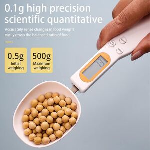 JTKE LCD Digital Kitchen Scale Electronic Cooking Food Weight Measuring Spoon 500g 0.1g Coffee Tea Sugar Spoon Scale Kitchen Tool