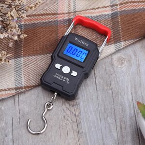 Listing stainless utensil 50Kg/5g LCD Digital Display Backlight Portable Hanging Hook Scale Double