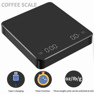 Free carnival Built-in battery charging Electronic Scale Built-in Auto Timer Pour Over Espresso Smart Coffee Scale Kitchen Scales 3kg 0.1g