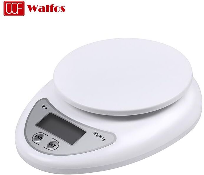 Digital Kitchen Scales walfos High Precision Electronic Scale for Food Weighing Auto Zero LCD Display Bake Tools