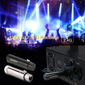 TOMTOP JMS 4PCS 2.4G ISM DMX Wireless 3pin Female XLR Receiver Lighting 400M Stage