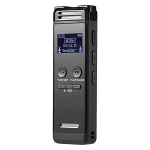 TOMTOP JMS 32G Digital Voice Recorder Activated Record Playback MP3 Music Player with Mic and Speaker 1536KBPS