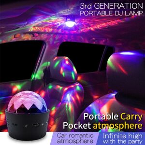 Lighting Equipment Led Rotating Disco Ball Lights Portable Colorful Usb Rechargeable Ambient Light Led Stage Light Night Lamps