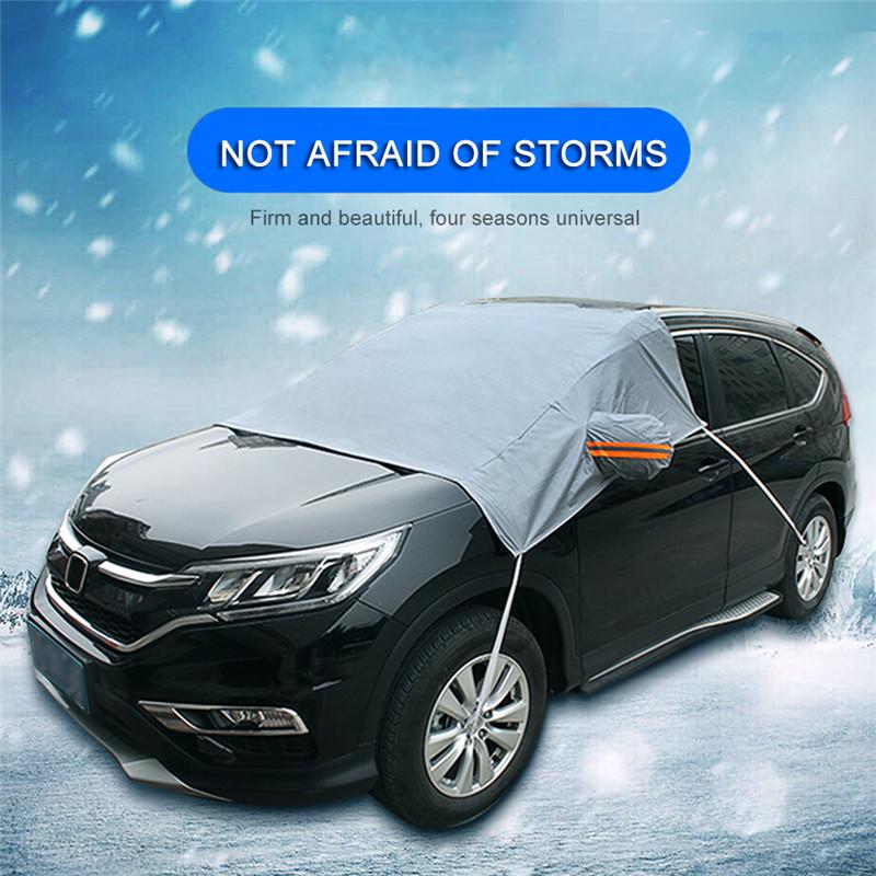 Belleza Car Windshield Cover Sun Shadow Protector Winter Thickening Anti-Frost Anti-Freeze Snow Glass Cover