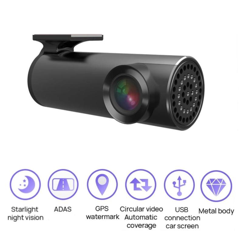 Smart Jerry Car Driving Recorder ADAS Android Navigation Usb Dash Cam Wide-angle Lens Loop Recording Night Vision Camcorder