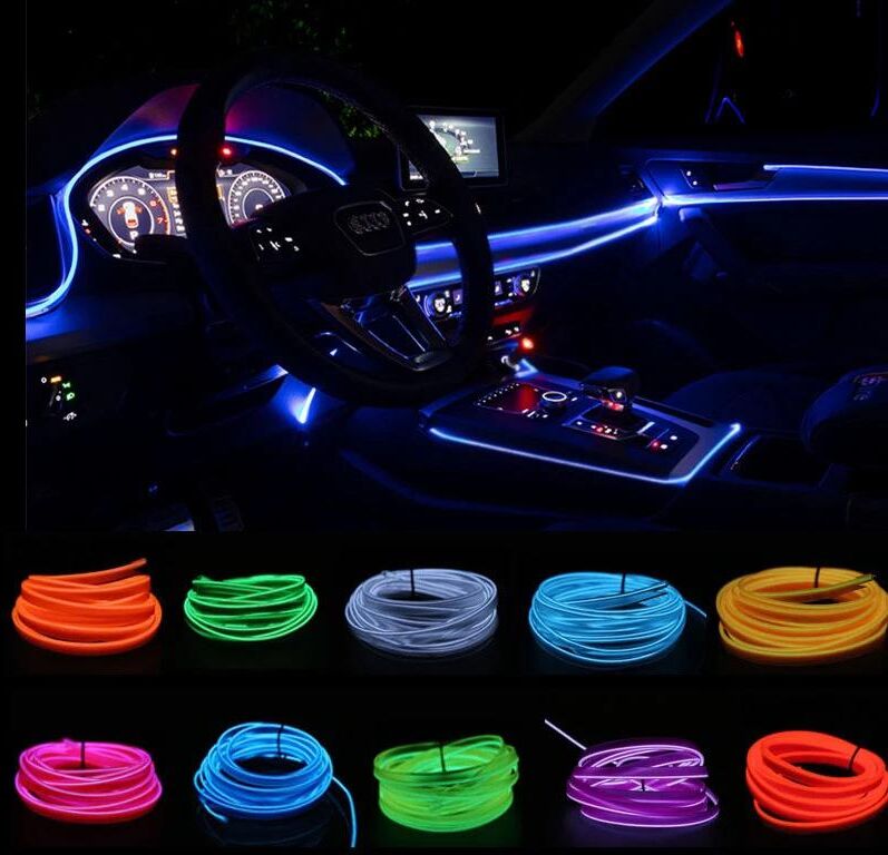 TOP-CAR-MALL Automobile Atmosphere Lamp Car Interior Lighting Led Strip Decoration Line