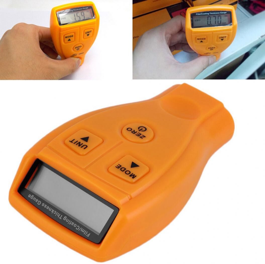 Power Tool Diagnostic-tool Ultrasonic Paint Coating Digital Automotive Mini Thickness Gauge