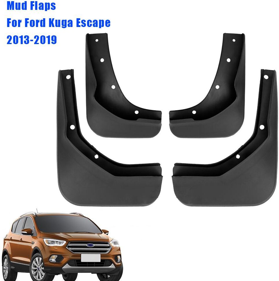 LEEPEE Automotive Parts Car Accessories Mudguards Fender ABS Splash Guards 4pcs/set For Ford Kuga Escape 2013-2019