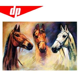 FIYO Horse Diamond Embroidery 5D DIY Diamond Painting Cross Stitch Picture Full Round Diamond