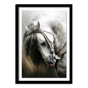 FIYO Diamond Embroidery 5D Horse Series Full Round Cross Stitch Picture of Rhinestones for Home Decor