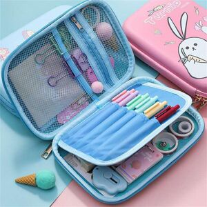 Yaoongjkgh Astronaut Waterproof Kawaii Cartoon Student Pen Bags Pencil Box Pencil Cases 3D Pencil Bags