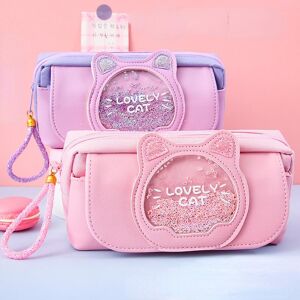 NATAWA Kawaii Pencil Case Large Capacity Multifunctional Pen Box Cute Pen Storage Bag School Office Supplies Stationery