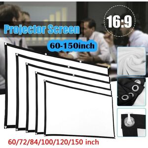 weihexin Portable Foldable Projector Screen HD Home Theater Outdoor Camping 3D Movie