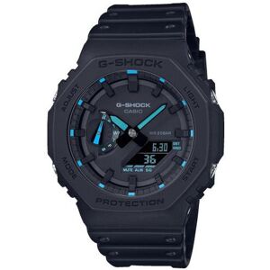 Electronique Casio G-Shock OAK Men's Watch - NEON BLUE INDEX Black (Ø 45mm)