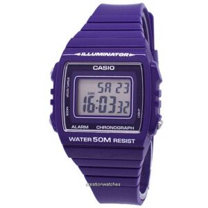 Casio Youth Digital Alarm Chronograph W-215H-6AVDF W-215H-6AV Unisex Watch