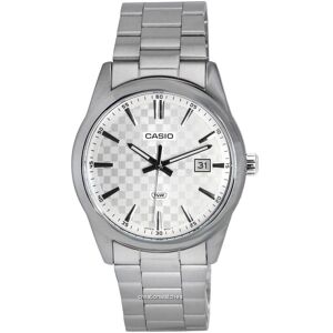 Casio Analog Stainless Steel Silver Dial Quartz MTP-VD03D-7A MTPVD03D-7 Men's Watch