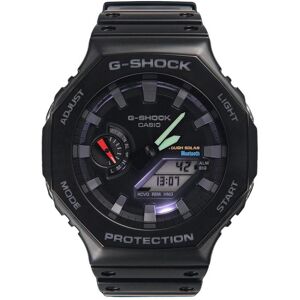 Creation Watches Casio G-Shock Analog Digital Mobile Link Black Resin Strap Tough Solar Power GA-B2100-1A 200M Men's Watch