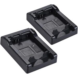 Andoer 2pcs NP-FW50 Battery Plate for Neweer Andoer Dual Four Channel Battery Charger for Sony A6300