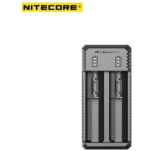 NITECORE UI2 Portable USB Li-ion Battery Charger compatible with 26650 20700 21700 18650 16340 14500 Battery