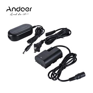 Andoer EU Plug ACK-E6 LP-E6 LP-E6N Battery Adapter for Canon EOS 5DS 5DS R 5D DSLR
