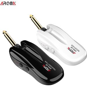 AROMA ARG-05 Wireless Guitar Audio Transmission System Transmitter Receiver Built-in Rechargeable