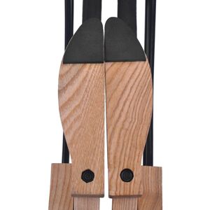TOMTOP JMS Hardwood Collapsible Folding Musical Instrument Stand Bracket Holder for Electric Guitar Bass