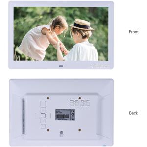 Andoer 10 Inch Wide LCD Screen Digital Photo Frame 1024 * 600 High Resolution Electronic Photo