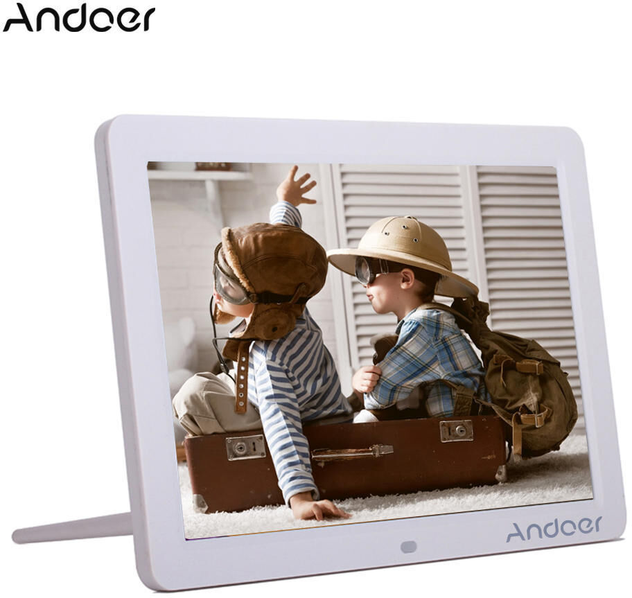 Andoer 12" Wide Screen HD LED Digital Picture Frame Digital Album High Resolution 1280*800