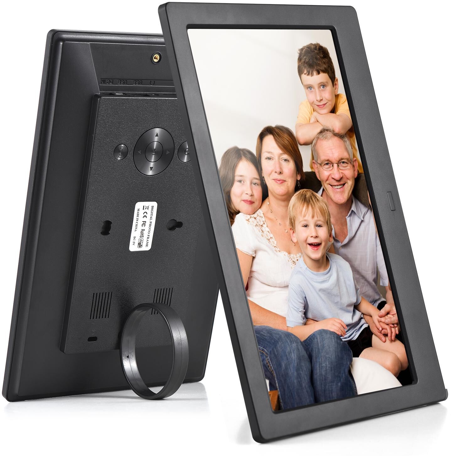 Andoer 10.1 Inch Digital Photo Frame Desktop Electronic Album IPS Screen Photo/ Video/ Music/