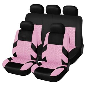 AUTOYOUTH New Arrival Pink Car Seat Covers Butterfly Embroidery Woman Seat Covers