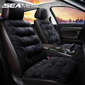 SEAMETAL Warm Plush Car Seat Cover Cushion Automobiles Seat Covers Protect For Winter Autumn Auto Cover Mat