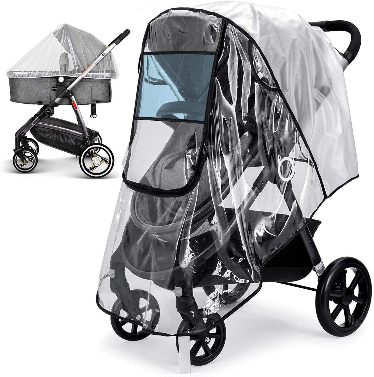 toptools Stroller Rain Cover, Universal Children Rain Cover