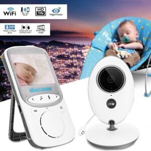 wmlike mz Wireless Night Vision Baby Monitor LCD Audio Video Security Camera 2 Way Talk VB605