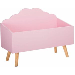 Objets pour la maison 5five Nuages ​​Children's Chest Pink MDF Wood (58 x 28 x 45.5 cm)