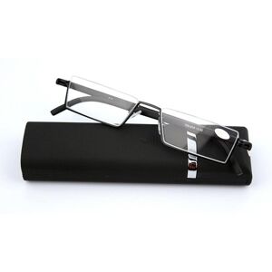 Leggings Titanium Steel Ultralight Unisex Half Frame Reading Glasses Diopter