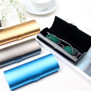 Ynzdhk Ultra-Light Aluminum Glasses Case Hard Shell Eyeglasses Case Portable Glasses Storage Box  Women