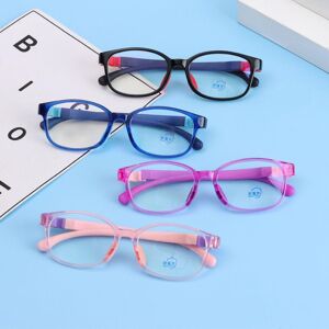 guofa Blocking Reflective Silicone TR Eyewear Soft Frame Goggle Anti-blue Light Glasses Kids Eyeglasses