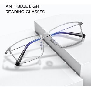 Clara Vida Professional Eyeglasses Executive Style Lightweight Classic Elegance Soft Nose Pads Comfortable Reading Glasses +0.75 +1 +1.25 +1.5 +1.75 to +4