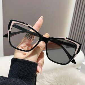 Binchi Outdoor Equipment Fashion Anti-blue Light Cat Eye Sunglasses Luxury Color Changing Optical Spectacle Eyeglasses Female Outdoor Vintage Sun Glasses