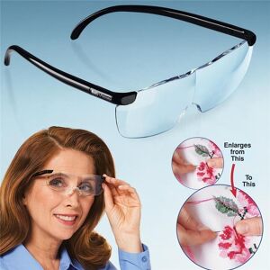 yex3191 Magnifying Reading Glasses Big Lens Magnifier Reading Frameless Magnifying Glasses