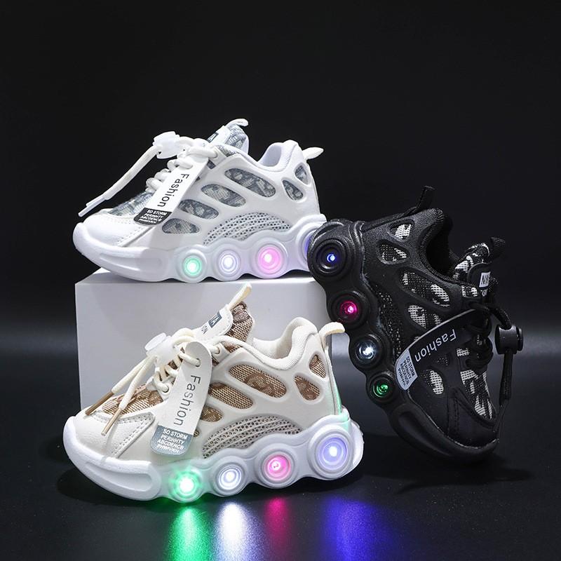 007school Children's Led Shoes Boys Girls Lighted Sneakers Baby Boys Shoes Kids Fashion Shoes For Girl Toddler Zapatillas De Deporte