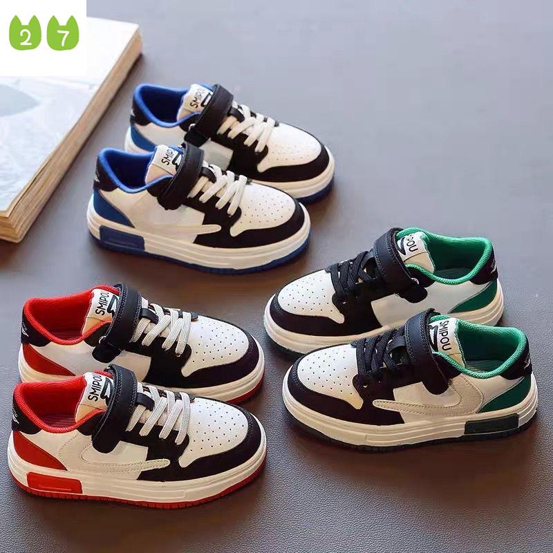 27kids Children's Sneakers Breathable White Shoes Girl's Nude Shoes Sneakers Casual Shoes Boys Shoes