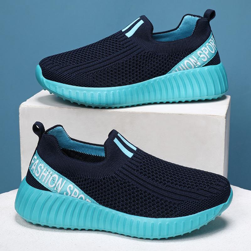 Berlin Sneakers Boys Mesh Shoes Breathable Medium and Large Children's Mesh Casual Shoes Girls Soft Bottom Trendy Shoes