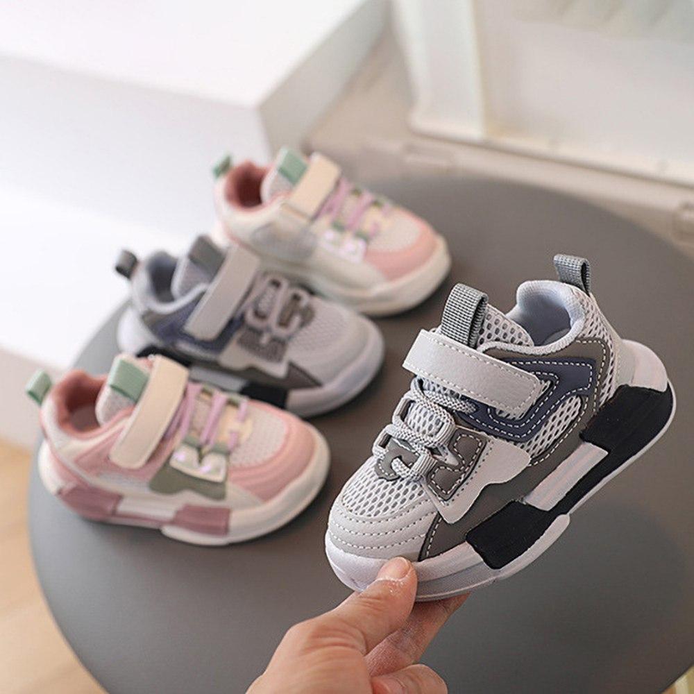 Selfyi Children's Sports Shoes Breathable Mesh Shoes Flats Sneakers