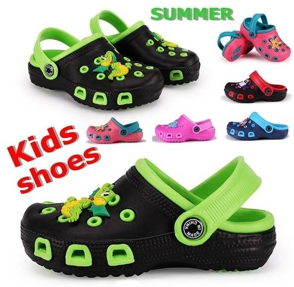 Electronicpower Kids Shoes Children Beach Slippers Kids Unisex Boys Clogs Shoes Girls Sandals Garden Slippers Children Drag Shoes Flip Flops Chaussure Enfant