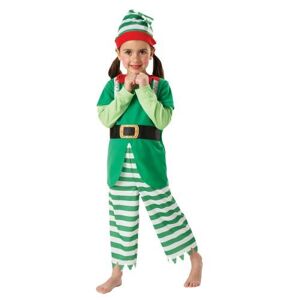 Bristol Novelty Childrens/Kids Helpful Elf Costume