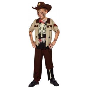 Bristol Novelty Childrens/Kids Skeleton Sheriff Costume