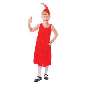 Bristol Novelty Childrens/Girls Flapper Costume