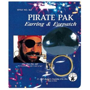 Bristol Novelty Pirate Costume Accessory Set